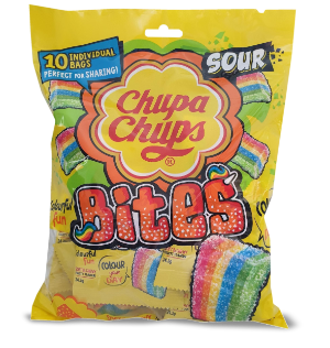 Chupa Chups Sour Bites with Fruity Flavour