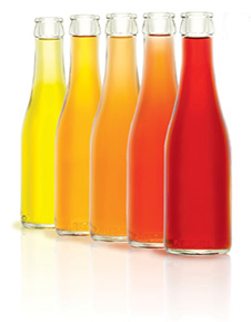 Multicolored Bottles