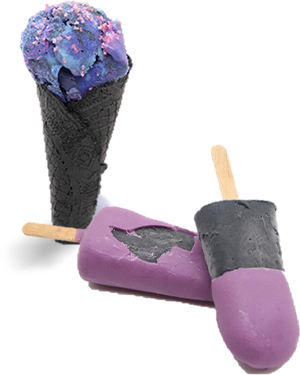 purple icecream