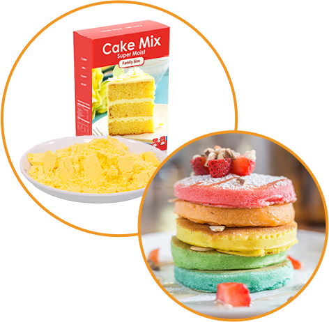 Colorful Cake Mix