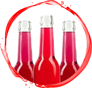 red alcoholic beverages