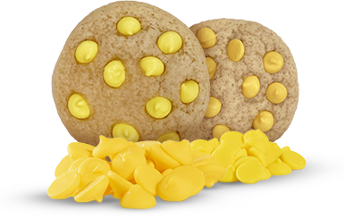 Cookies with Yellow Chocolate Chips