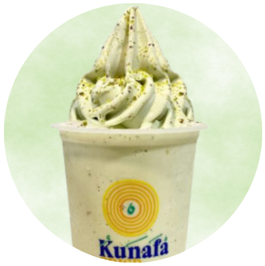 Kunafa Pistachio Milkshake