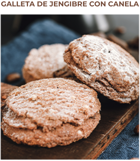 Galleta de Jengibre con canela